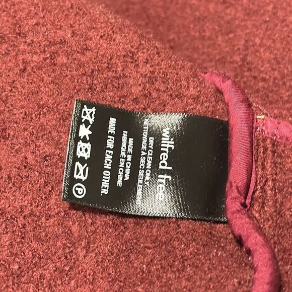 Aritzia Wilfred Free Womens The Ganna Shirt Jacket Shacket Size XL Fits a Small - Picture 5 of 7